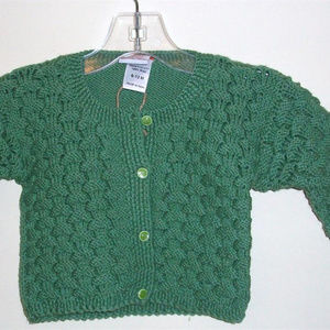 TODDLER SWEATER ORGANIC NEW 6-12M Handmade Merino